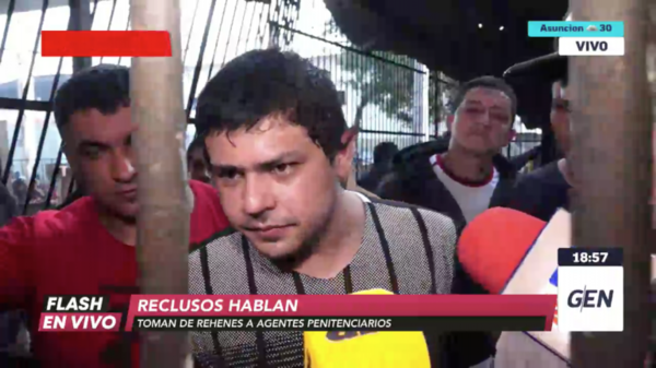 HOY / Presos amotinados en Tacumbú piden "igualdad de condiciones" y exigen presencia de la ministra de Justicia