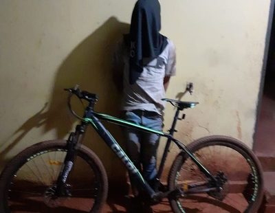 Detienen a joven que robó bicicleta