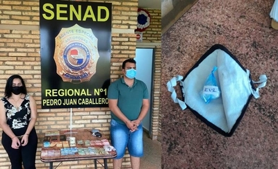 HOY / Hacían delivery de cocaína oculta en tapabocas