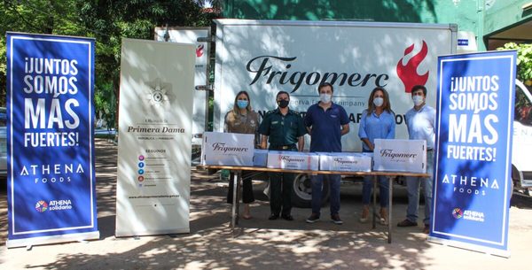 Athena donó 27.000 kg de carne para familias afectadas por la pandemia