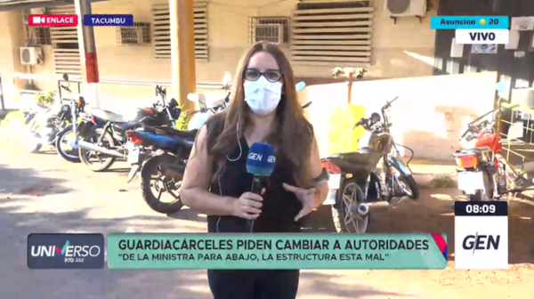 HOY / Guardicárceles piden cambiar autoridades