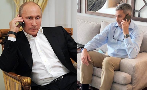 HOY / Putin promete enviar en breve más lotes de vacunas al Paraguay, dice Marito