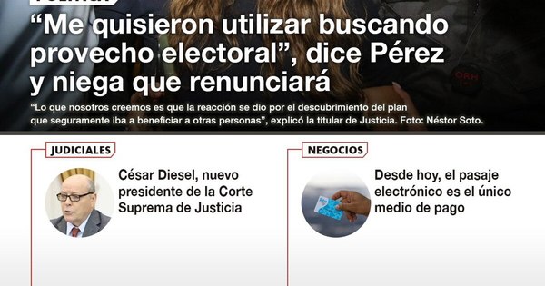 La Nación / LN PM: Las noticias más relevantes de la siesta del 17 de febrero