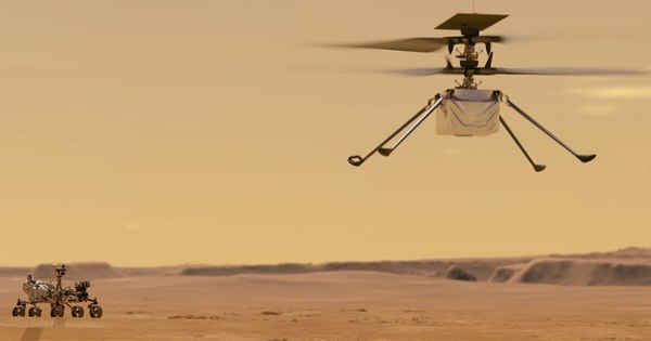 La Nación / La NASA quiere hacer volar un helicóptero en Marte por primera vez