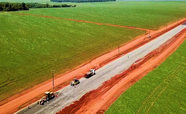 Nueva ruta que unirá Santa Fe y Pikyry ya tiene un 56% de avance