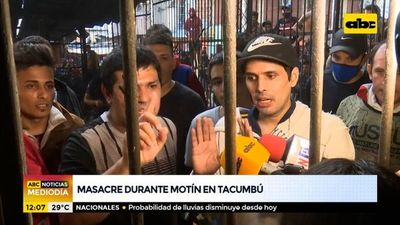 Masacre durante motín en Tacumbú - ABC Noticias - ABC Color