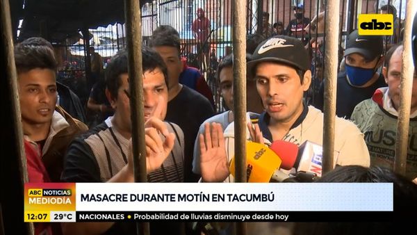 Masacre durante motín en Tacumbú - ABC Noticias - ABC Color