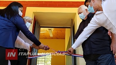 GOBERNACIÓN INAUGURÓ AMPLIACIONES Y ENTREGÓ MOBILIARIOS ESCUELA DE EDELIRA