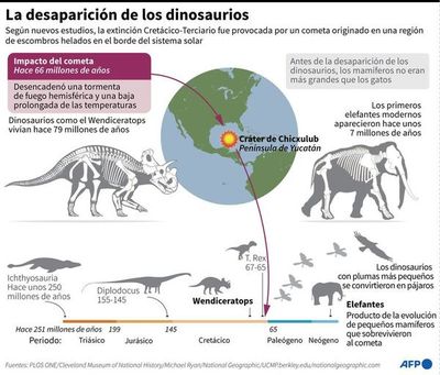 Un cometa de los confines del sistema solar acabó con los dinosaurios, dice  estudio - Ciencia - ABC Color