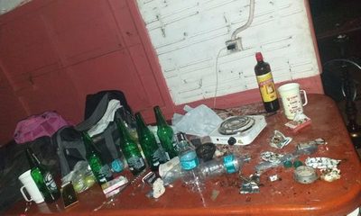 Policía dispersó a menores que celebraban inicio de clases con alcohol