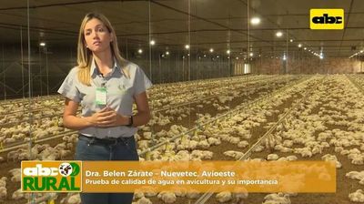 ABC Rural: Prueba de calidad de agua en avicultura y su importancia - ABC Rural - ABC Color