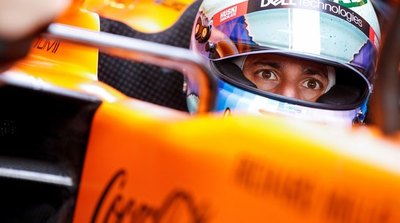 Ricciardo, a gusto en su primer contacto con el MCL35M