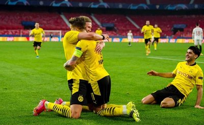 Dortmund derrotó al Sevilla de visitante con un 'show' de Haaland