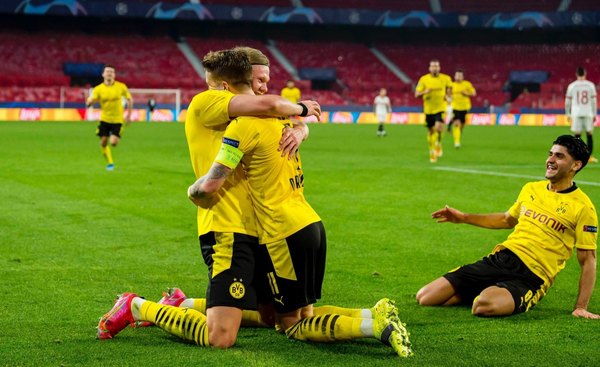 Dortmund derrotó al Sevilla de visitante con un 'show' de Haaland