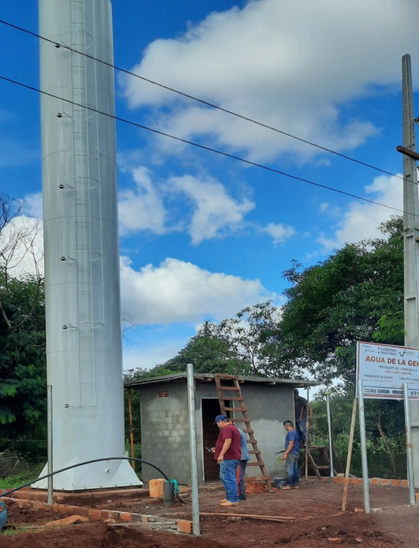 Funcionarios del Indert verifican construcción de nuevos sistemas de agua potable | .::Agencia IP::.