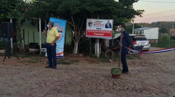 Guairá: Inauguran empedrados en barrios de Villarrica - Noticiero Paraguay