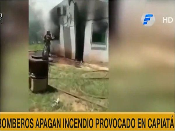 Hombre provoca incendio en casa de su ex pareja en Capiatá