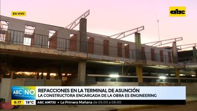 Refacciones en la Terminal, a cargo de Engineering, inconclusas - ABC Noticias - ABC Color