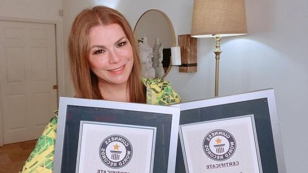 Olga Tañón asegura tercer título de Guinness World Records