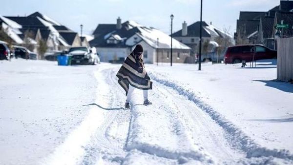 Texas: la gigantesca tormenta de nieve que afecta al sur de EEUU