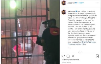Masacre en Tacumbú: una explosión que fue advertida - Nacionales - ABC Color