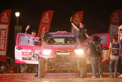 Andrea Lafarja vuelve al Cross Country y apunta al Dakar 2022