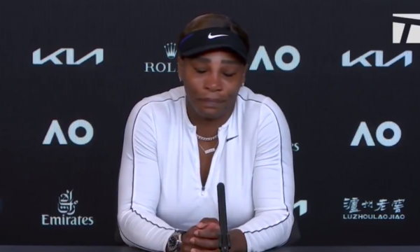Entre lágrimas, Serena Williams se despide del Australian Open