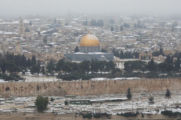 Jerusalén, bajo nieve - Mundo - ABC Color