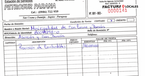 DENUNCIAN A INTENDENTE DE SAN COSME POR SUPUESTA MALVERSACIÓN DE FONDOS