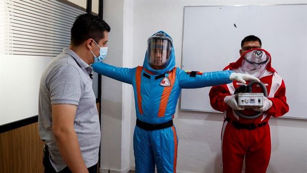 Star Trek inspira a empresa mexicana para crear traje inflable contra COVID | Ñanduti