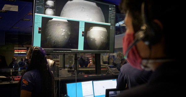La Nación / La NASA confirma que Perseverance se posó sobre Marte
