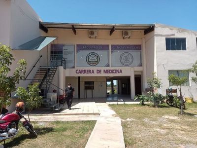 Allanan Facultad de Medicina en Coronel Oviedo