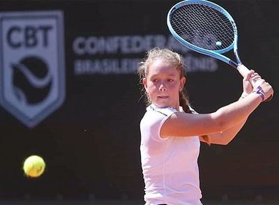 María Luján Alegre, única paraguaya en una final - Tenis - ABC Color
