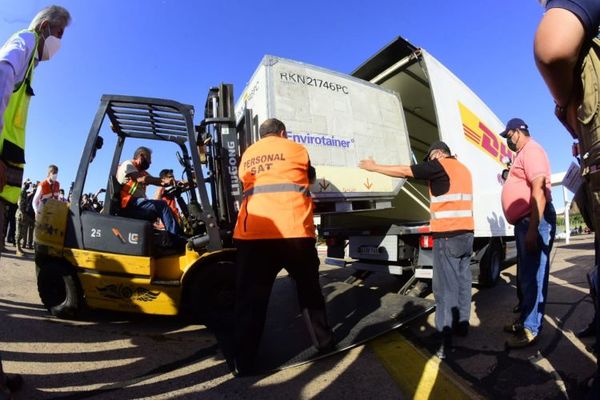 ¡Por fin! Paraguay recibe el primer lote de vacunas anticovid