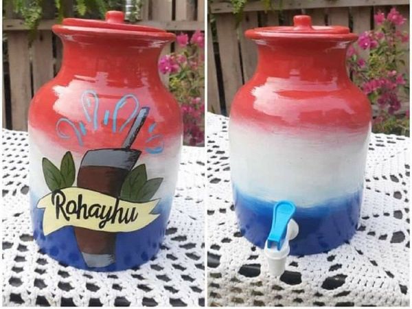 Ofrece arte moderno en kambuchí personalizado