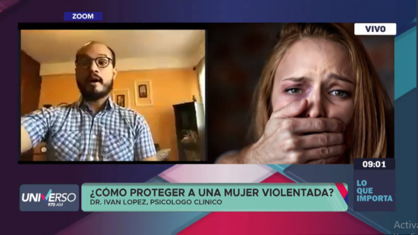 Diario HOY | Iván López, psicólogo, sobre las formas de proteger a una mujer victima de violencia