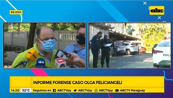 Informe forense caso Olga Feliciangeli - ABC Noticias - ABC Color