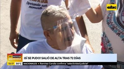 ¡Sí se pudo! Salió de alta tras 72 días - ABC Noticias - ABC Color