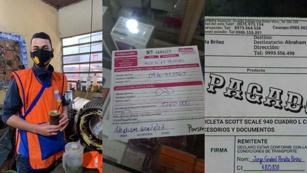 Estafan a un humilde vendedor de bingo que ahorró para comprarse una bicicleta - Noticiero Paraguay