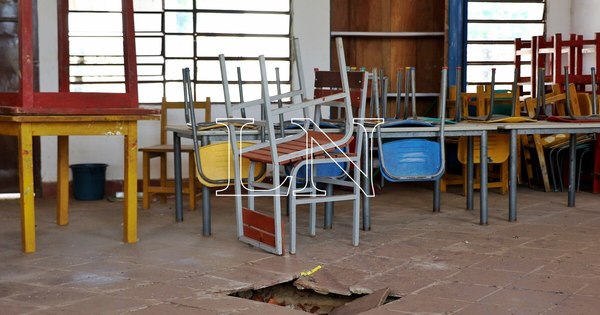 La Nación / Docentes presentan proyecto de emergencia educativa al MEC y piden que eleve al Congreso