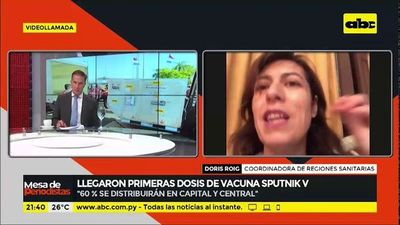 Vacuna Sputnik V: Como se distribuirán las primeras dosis - Mesa de Periodistas - ABC Color
