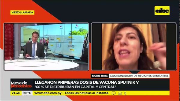 Vacuna Sputnik V: Como se distribuirán las primeras dosis - Mesa de Periodistas - ABC Color