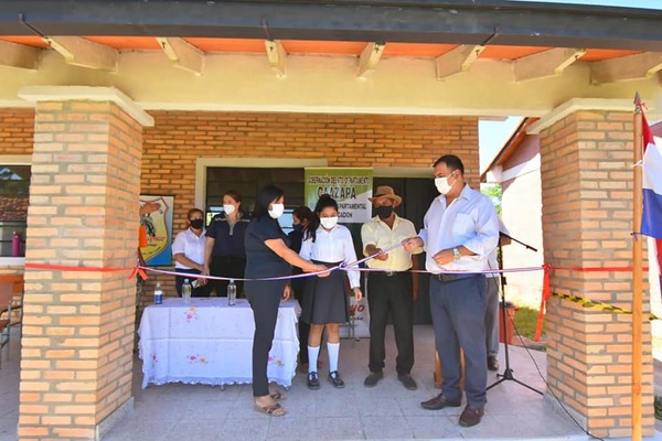 Inauguran obras en escuelas de San Juan Nepomuceno - Noticiero Paraguay