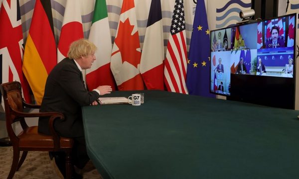 La reunión del G7 estuvo marcada por la pandemia del coronavirus