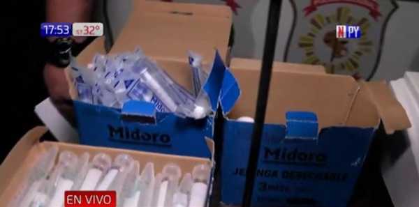 Capturan a hombre que pretendía vender insumos médicos robados | Noticias Paraguay