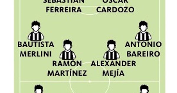 La Nación / Daniel Garnero prepara la misma formación