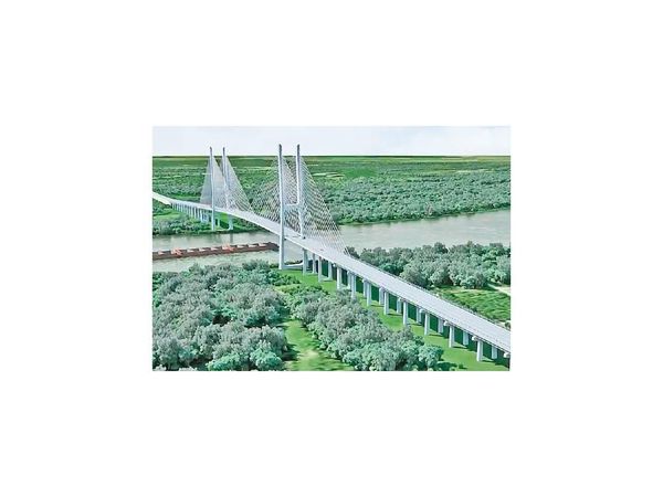 Puente Bioceánico será atirantado y de 630 m