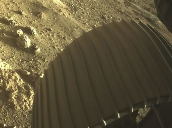 El robot Perseverance que envía fotos desde Marte