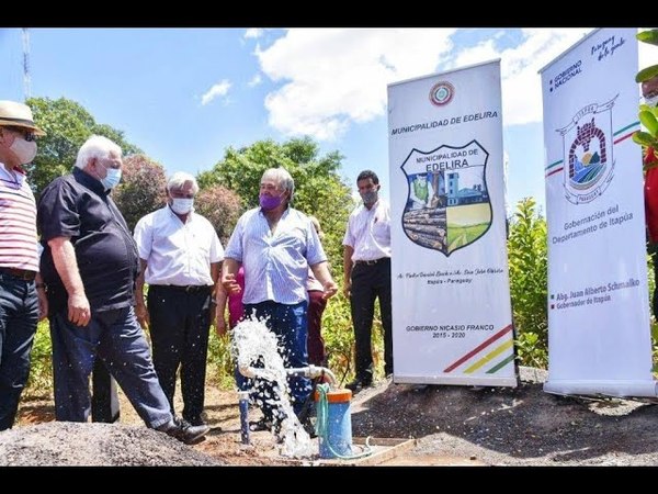 GRACIAS AL APOYO DE LA GOBERNACIÓN, AMPLÍAN RED DE AGUA POTABLE EN EDELIRA 28