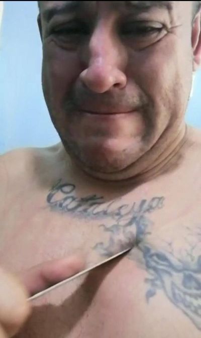 Imputan a hombre que envió un video en el que amenazaba con apuñalar a su expareja - Nacionales - ABC Color